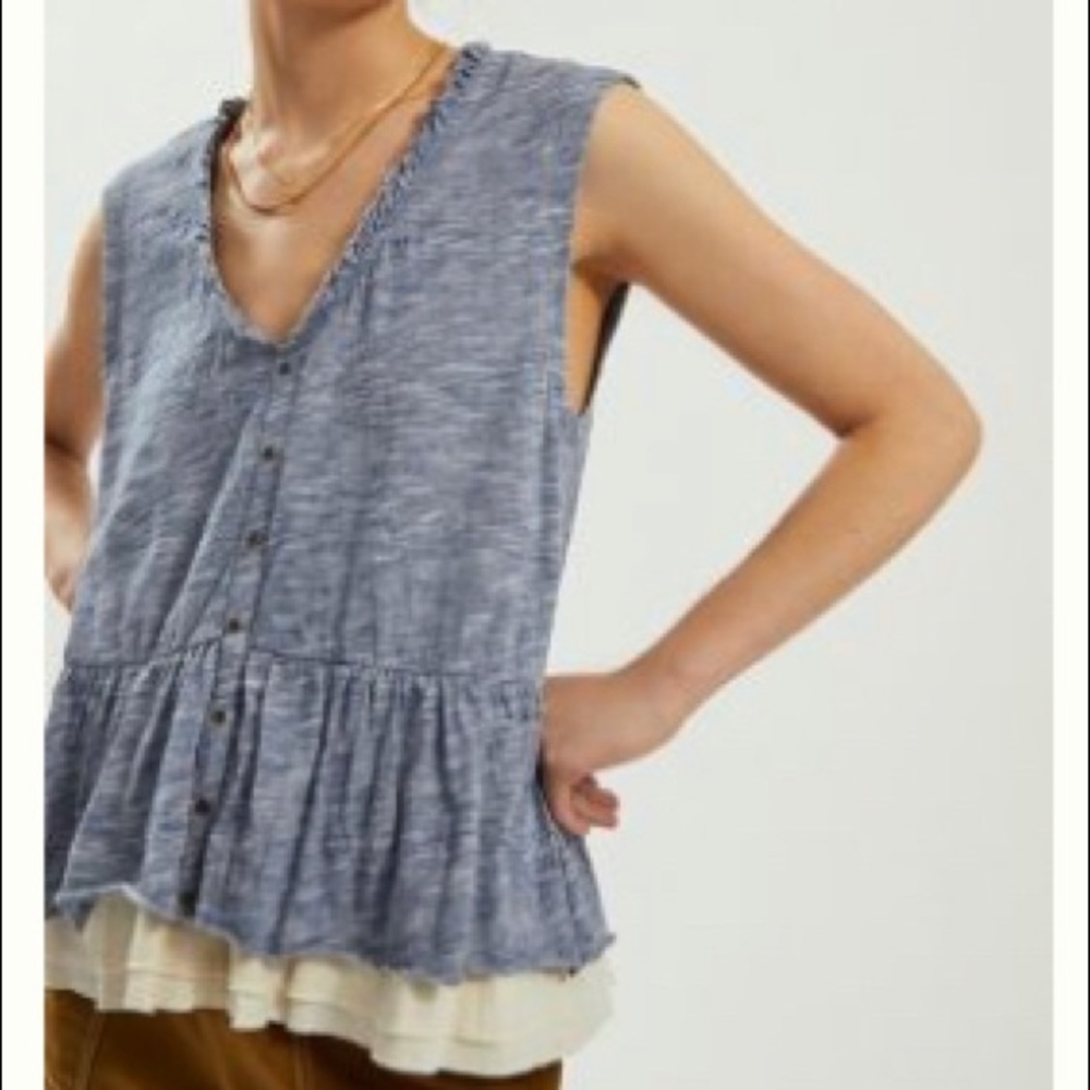 Anthropologie Baby Doll Top